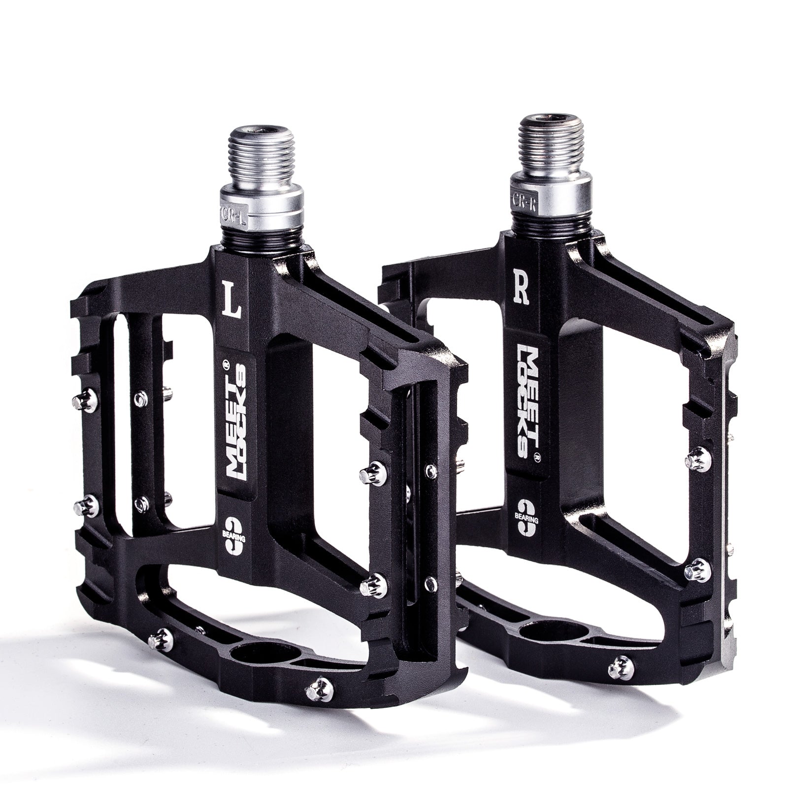 meetlocks pedal MEETLOCKS Sealed Bike Pedals CNC Aluminum Body for MTB BMX – Meetlocks Brand Official License Store